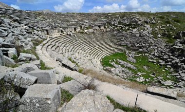 Burdur, Türkiye 'deki Sagalassos Antik Kenti