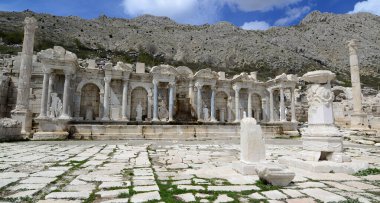 Burdur, Türkiye 'deki Sagalassos Antik Kenti