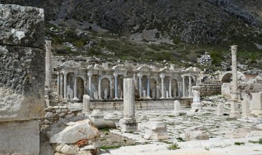 Burdur, Türkiye 'deki Sagalassos Antik Kenti