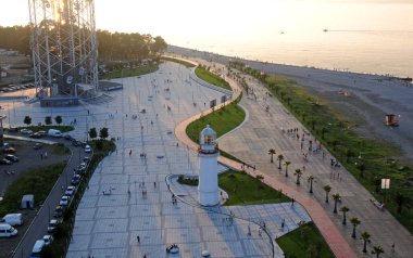 Batumi, Georgia 'dan bir manzara