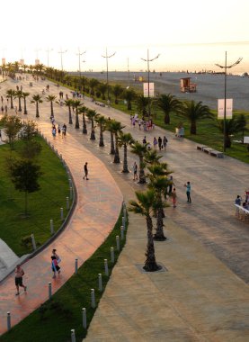 Batumi, Georgia 'dan bir manzara