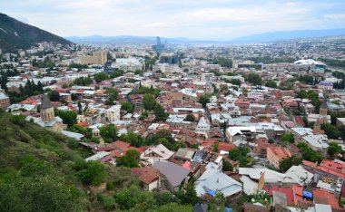 Gürcistan 'ın başkenti Tiflis' ten bir manzara