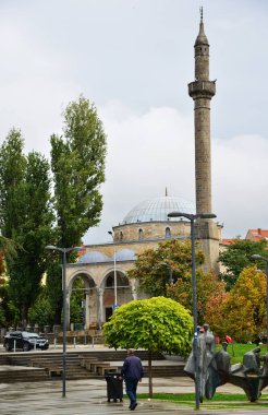Kosova 'nın Priştine kentindeki tarihi Sultan Murat Paşa Camii Osmanlılar tarafından inşa edildi..