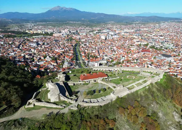 Kosova 'nın Prizren kentindeki Prizren Şatosu