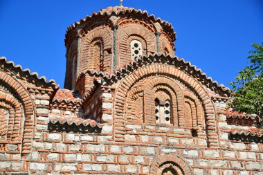 Arnavutluk 'un Berat kentindeki Kutsal Üçleme Kilisesi, Orta Çağ' da inşa edildi..