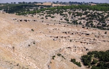 Usak, Türkiye 'deki Blaundus Antik Kenti.