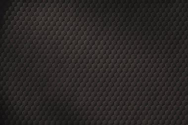 Çeşitli tasarım projeleri için arka plan olarak uygun derin bir kömür gölgesinde tekrarlayan desenli bir kumaş..