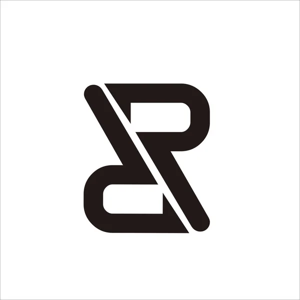 Друк Дизайну Логотипу Літери Бренду Вашої Компанії — стоковий вектор