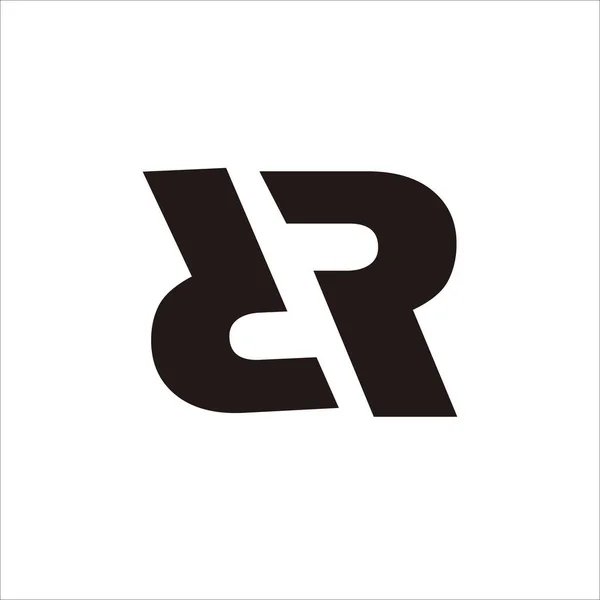 Diseño Logotipo Letra Para Marca Empresa — Vector de stock