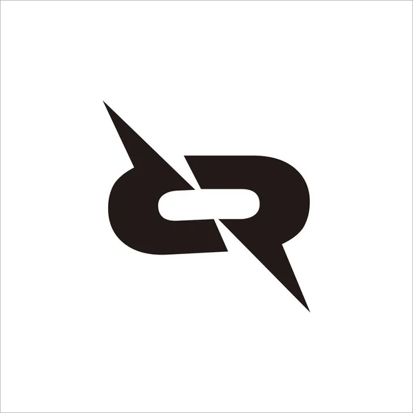 Друк Дизайну Логотипу Літери Бренду Вашої Компанії — стоковий вектор