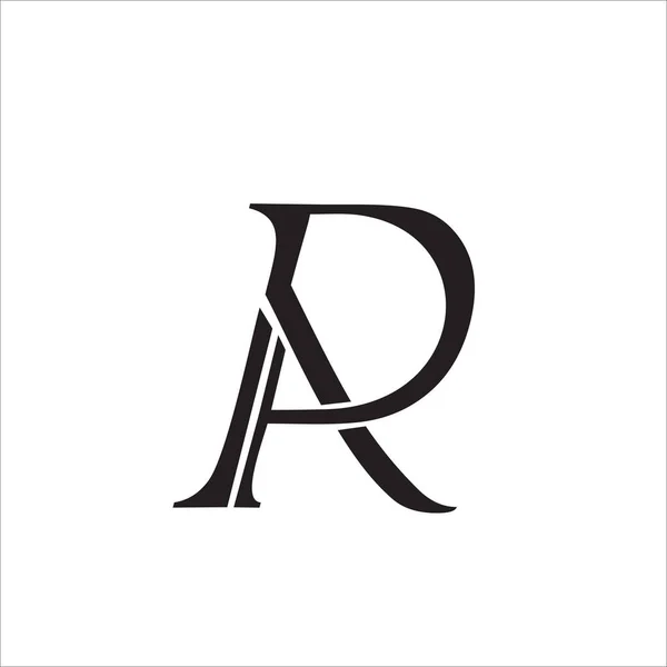 Друк Дизайну Логотипу Літери Вашого Бренду Імені Профілю — стоковий вектор