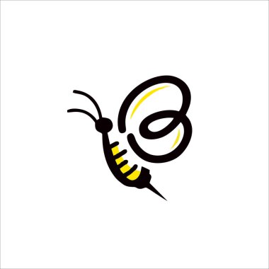 Kimliğiniz ve markanız için şırınga arısı logosu tasarımını yazdırın