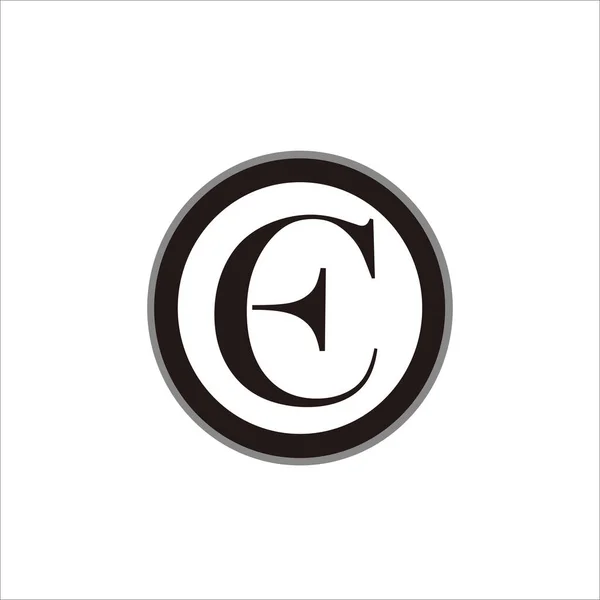Друкувати Логотип Літери Назви Вашої Компанії Продукту — стоковий вектор