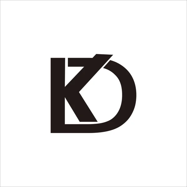 Print Letter Logo Design För Ditt Företagsnamn Och Produkt — Stock vektor