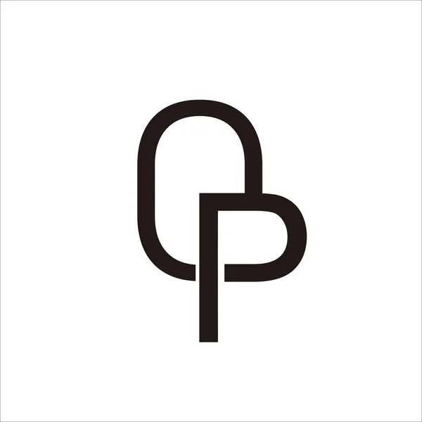 Diseño Del Logotipo Letra Impresa Para Nombre Producto Empresa — Archivo Imágenes Vectoriales
