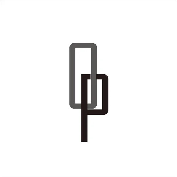 Друкувати Логотип Літери Назви Вашої Компанії Продукту — стоковий вектор