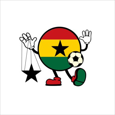 bayraklı çizgi film oyuncusu