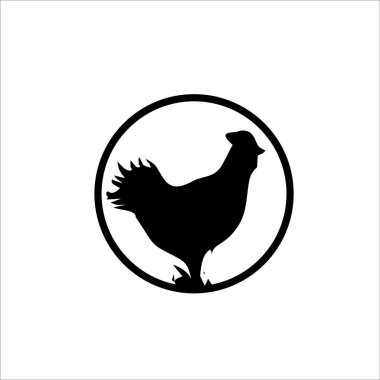 Markanız ve şirket kimliğiniz için Tavuk Gölgesi logosu tasarımını yazdırın