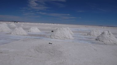 Salar de uyuni Boliva kuru tuz düzlüğü. Yüksek kalite fotoğraf