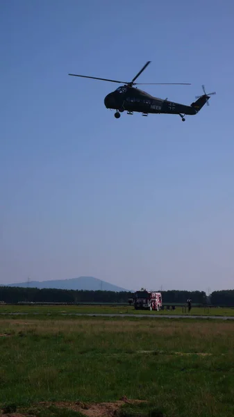 시코르스키 헬리콥터 S58 스테른 타이머 H34G 피스톤 고품질 — 스톡 사진