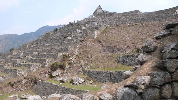 Machu Picchu Civilizace Slavné Starověké Unesco Kultury Peru Kvalitní Fotografie — Stock fotografie
