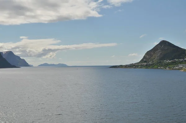 노르웨이 남부의 노르웨이 해안이다 고품질 — 스톡 사진
