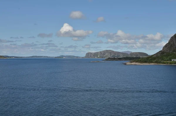 Norwegische Küste Süden Norwegens Hochwertiges Foto — Stockfoto
