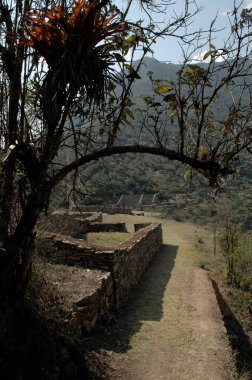 Choquequirao inca köyü urubamba Tal şehri Peru. Yüksek kalite fotoğraf