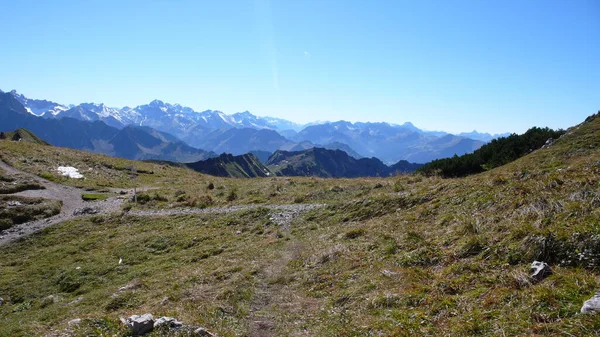 欣德拉吉 克莱特斯泰格山阿尔卑斯山脉高质量的照片 — 图库照片