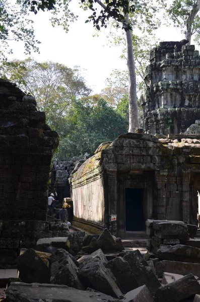 Angkor Wat Kambodscha Ruine Historischen Khmer Tempel Hochwertiges Foto — Stockfoto