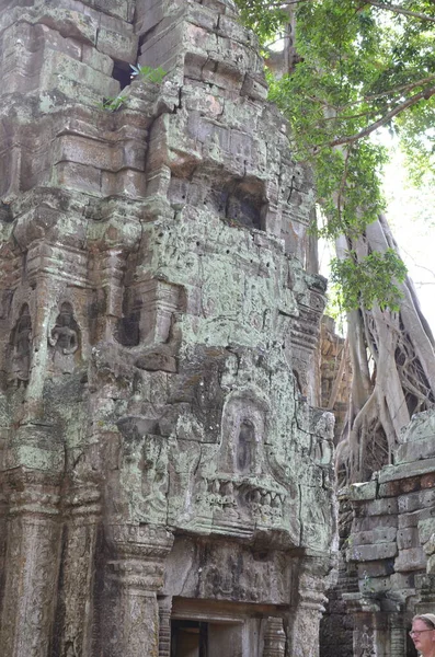 Angkor Wat Kambodża Rujnuje Zabytkową Świątynię Khmerów Wysokiej Jakości Zdjęcie — Zdjęcie stockowe