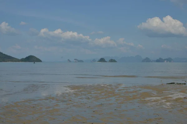 Koh Yao Noi Island Tailândia Praia Longtail Boat Foto Alta — Fotografia de Stock