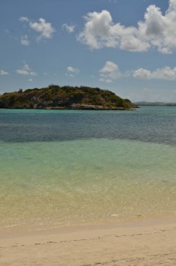 Barbados sahil plajları ve harika Karayip gölü kayaları. Yüksek kalite fotoğraf