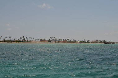 Willemstad Dutch Hollanda Antiller Karayipler Karayipler Curacao Adası Sahili. Yüksek kalite fotoğraf
