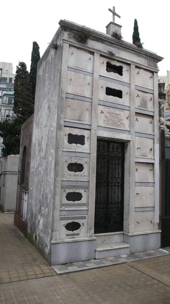 Grab Recoleta Friedhof Argentinien Buenos Aires Südamerika Hochwertiges Foto — Stockfoto