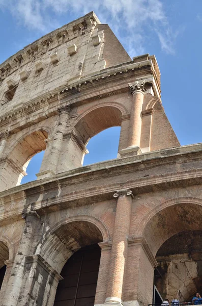 Kolosseum Italien Amphitheater Antike Denkmal Arena Hochwertiges Foto — Stockfoto