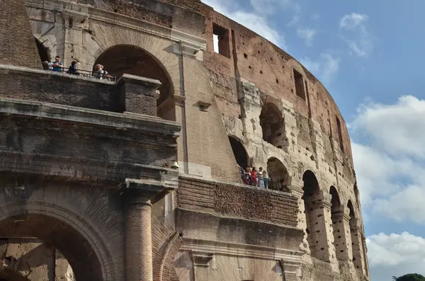 Colosseum Rom Italien Amfiteater Forntida Monument Arena Högkvalitativt Foto — Stockfoto