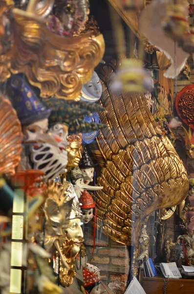 Carnaval Maskers Venetië Voor Traditionele Carveval Hoge Kwaliteit Foto — Stockfoto