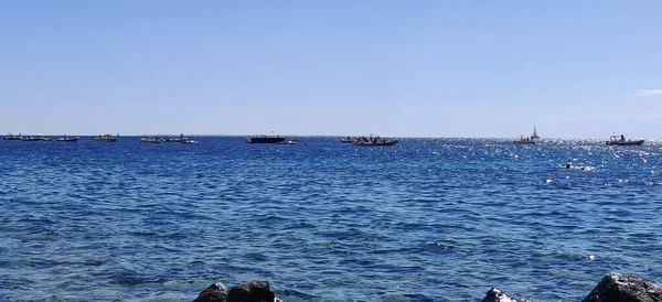 Elba Raue Küste Kristallklares Wasser Mittelmeerinsel Hochwertiges Foto — Stockfoto