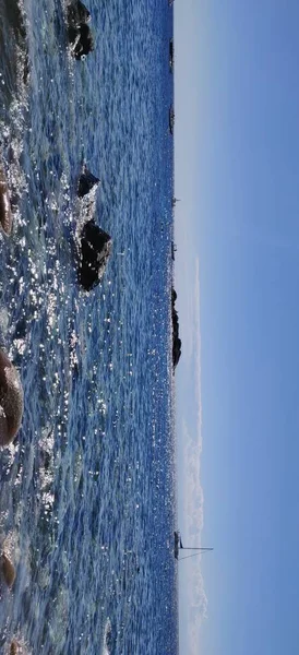 Elba Rough Coast Cristal Clear Water Mediterranean Island High Quality — Stock Photo, Image