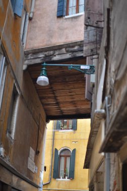 Yaz şehrinde Venedik İtalya 'da güzel bir mimari. Yüksek kalite fotoğraf