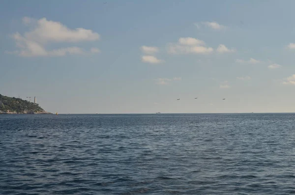 Costa Adriática Kotor Montenegro Mar Mediterrâneo Foto Alta Qualidade — Fotografia de Stock