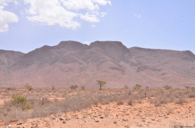 Mavi Gök damaraland namibya Afrika manzarası. Yüksek kalite fotoğraf