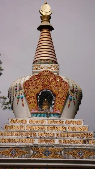 Tempel Buddhismus Gebäude Nepal Antike Architektur Hochwertiges Foto — Stockfoto
