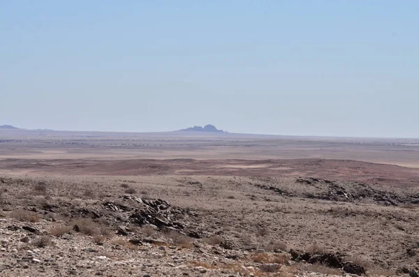 Steinwüstenpanorama Hintergrund Namibia Afrika Hochwertiges Foto — Stockfoto