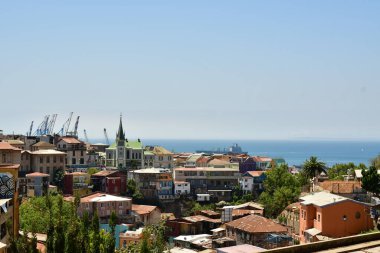 Panorama of ValparaisoChile South America. High quality photo