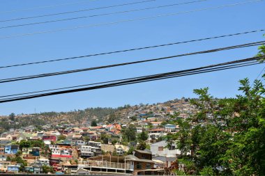 Panorama of ValparaisoChile South America. High quality photo