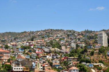 Panorama of ValparaisoChile South America. High quality photo