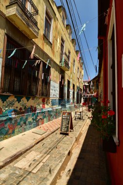 streets of Valparaiso Chile south Ameria. High quality photo