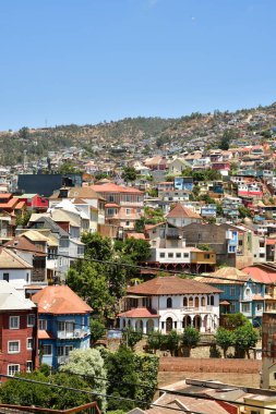 Panorama of ValparaisoChile South America. High quality photo